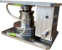 Design of the node with elastomer